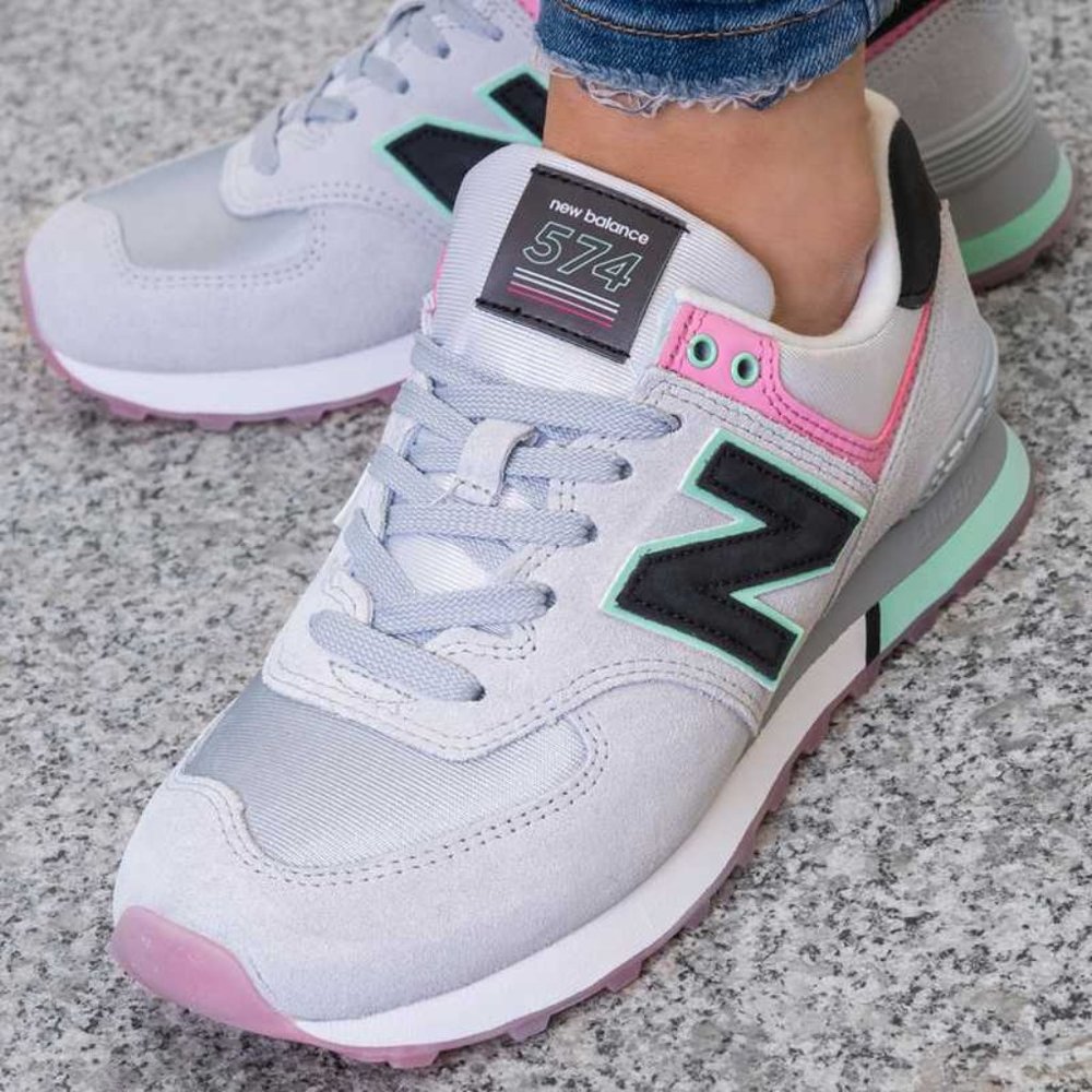 New Balance 574 Sneakers Women's Shoes WL574SAT - Picture 7 of 16